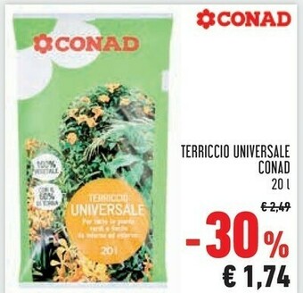 Conad Superstore Conad Terriccio Universale offerta