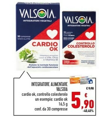 Conad Superstore Valsoia Integratori offerta