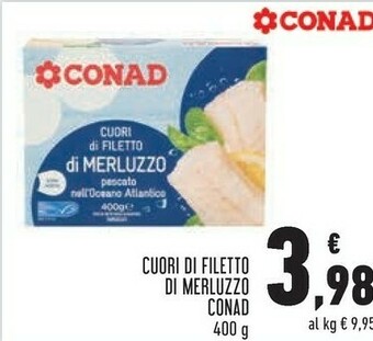 Conad Conad - Cuori Di Filetto Di Merluzzo offerta