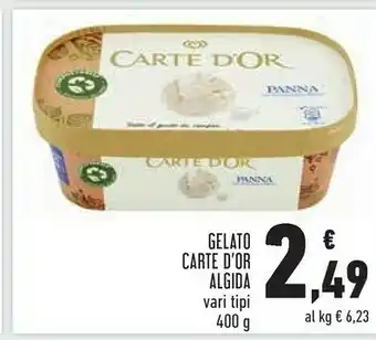 Conad Algida Carte D'Or Gelato offerta