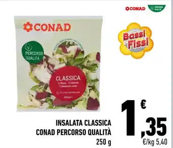 Conad INSALATA CLASSICA CONAD PERCORSO QUALITÀ 250 g offerta