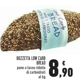 Conad Bozzetta Low Carb Bread offerta