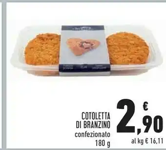 Conad Cotoletta Di Branzino offerta