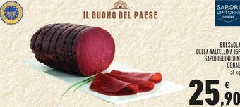 Conad Conad Bresaola Della Valtellina Igp Sapori & Dintorni offerta