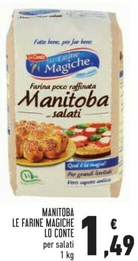 Conad Lo Conte - Le Farine Magiche Manitoba 1000 G(ml) offerta