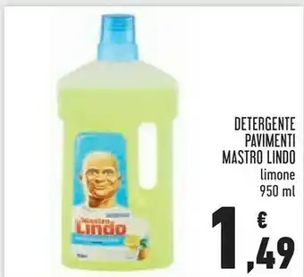 Mastro lindo Detergente Pavimenti