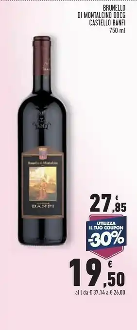 Conad City Castello Banfi Brunello Di Montalcino Docg offerta