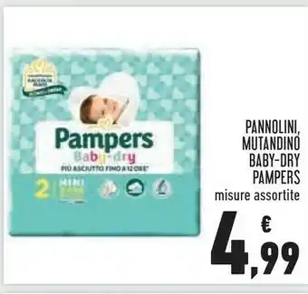 Conad City Pampers Pannolini/ Mutandino Baby-dry offerta