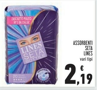 Conad City Lines Assorbenti Seta offerta