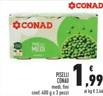 Conad Fini Modena Conad - Piselli Medi offerta