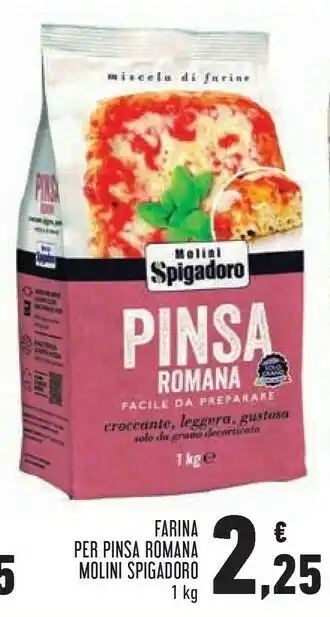 Conad Molini spigadoro Molino Spigadoro Farina Per Pinsa Romana offerta