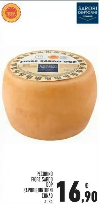 Conad Conad Sapori E Dintorni Pecorino Fiore Sardo DOP offerta