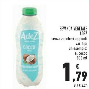 Conad Adez Bevanda Vegetale offerta