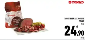 Conad ROAST BEEF ALL'INGLESE CONAD fesa offerta