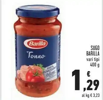 Conad Barilla Sugo Al Pecorino 400 G(ml) offerta