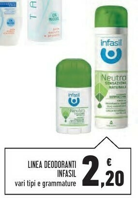 Conad Infasil Deodorante offerta