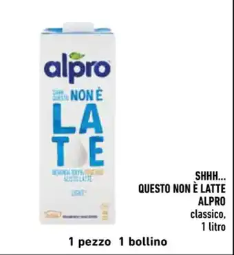 Conad SHHH... QUESTO NON È LATTE ALPRO classico, 1 litro offerta