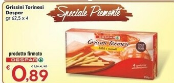 Despar Despar Grissini Torinesi offerta
