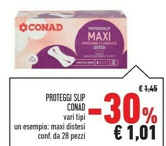 Conad Salvaslip offerta