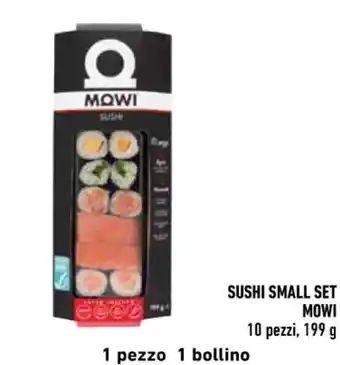 Conad SUSHI SMALL SET MOWI 10 pezzi, 199 g offerta