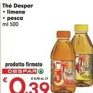 Despar Despar The Limone / Pesca offerta