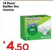 Despar Swiffer 18 Panni Dry Ricarica offerta