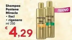 Despar Pantene Shampoo Miracle Lisci offerta