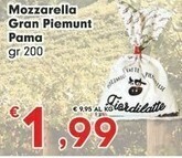 Despar Pama Mozzarella Gran Piemunt offerta