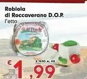Despar Robiola Di Roccaverano offerta