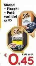 Despar Sheba Fiocchi / Pate offerta