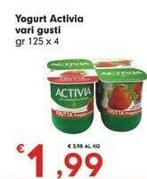 Despar Danone Danone - Activia Ciliegia 500 g(ml) offerta