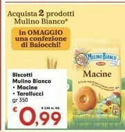 Despar Mulino Bianco Macine Con Panna Fresca 350 G(ml) offerta
