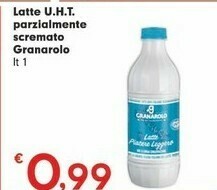 Despar Granarolo Latte UHT Parzialmente Scremato A Lunga Conservazione 1000 G(ml) offerta