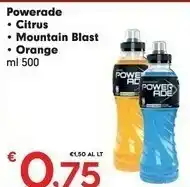 Despar Powerade Powerande Citrus offerta
