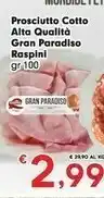 Despar Raspini Prosciutto Cotto Alta Qualita offerta