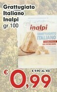 Despar Inalpi Grattugiato Italiano offerta
