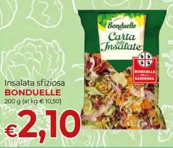 Supermercati Nonna Isa Insalata sfiziosa BONDUELLE 200 g offerta