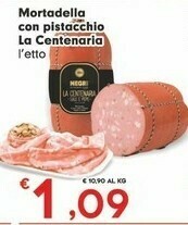 Despar La Centenaria Mortadella Con Pistacchio offerta