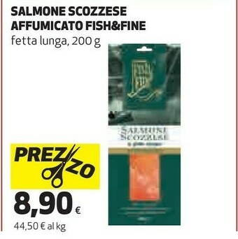 Coop Fish & fine Salmone Scozzese Affumicato offerta
