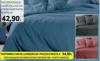 Coop Misura Matrimoniale offerta