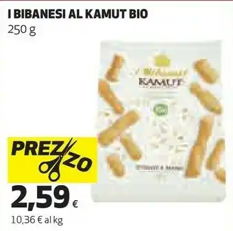 Coop Da Re - I Bibanesi Kamut Biologici 250 G(ml) offerta