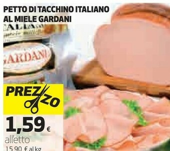 Coop Gardani Petto Di Tacchino Italiano Al Miele offerta