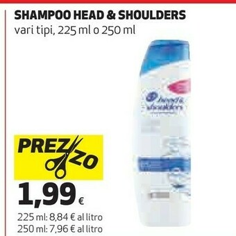 Coop Head & Shoulders Shampoo offerta