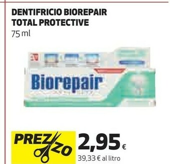 Coop Biorepair Dentifricio Total Protective offerta