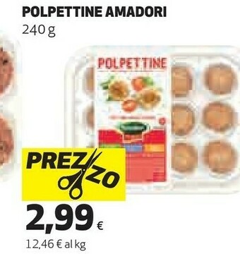 Coop Amadori Polpettine Delicate offerta