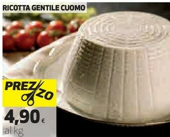 Coop Cuomo Ricotta Gentile offerta