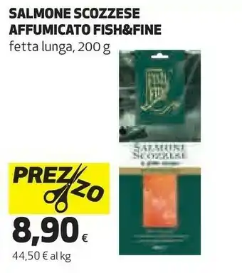 Coop Fish & fine Salmone Scozzese Affumicato offerta