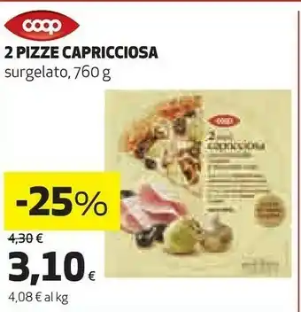 Coop Coop Pizze Capricciosa offerta