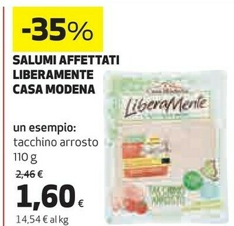 Coop Casa Modena Salumi Affettati Liberamente offerta