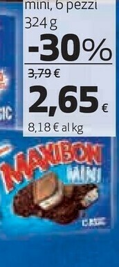 Coop Nestlè Maxibon 6 Mini 325 G(ml) offerta